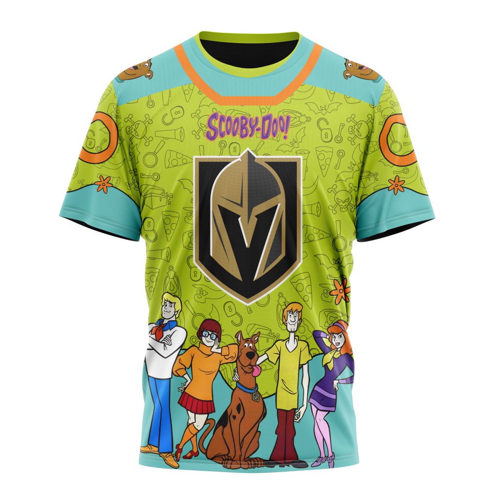 Vegas Golden Knights Special Scooby Doo Design 01 Personalized Name And Number T-Shirt Style Neasalamis.com