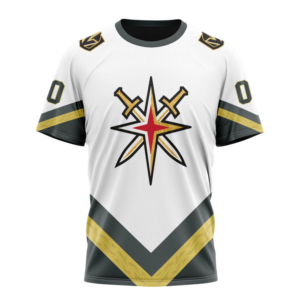 Vegas Golden Knights Special Throwback Design 01 Personalized Name And Number T-Shirt Style Neasalamis.com