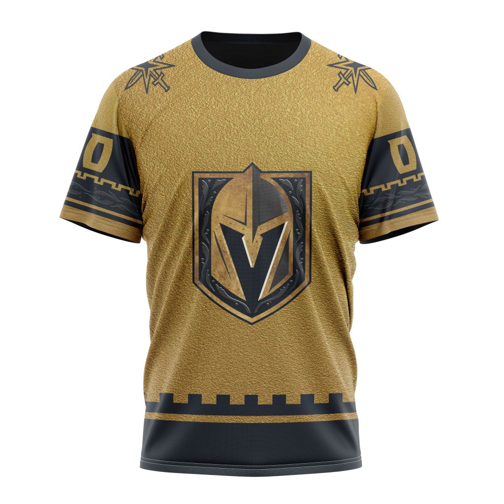 Vegas Golden Knights Special Two-tone Design 01 Personalized Name And Number T-Shirt Style Neasalamis.com