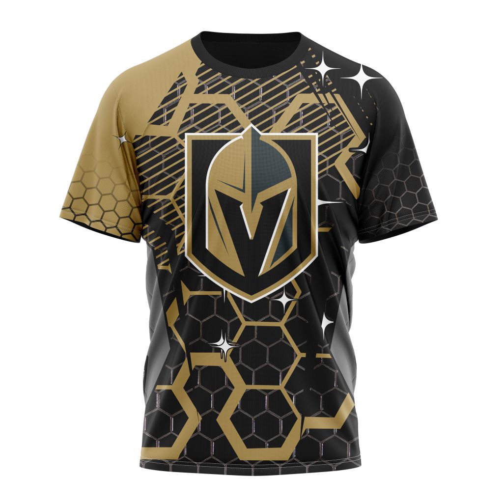 Vegas Golden Knights Specialized Design With MotoCross Syle Personalized Name And Number T-Shirt Style 80334 Neasalamis.com