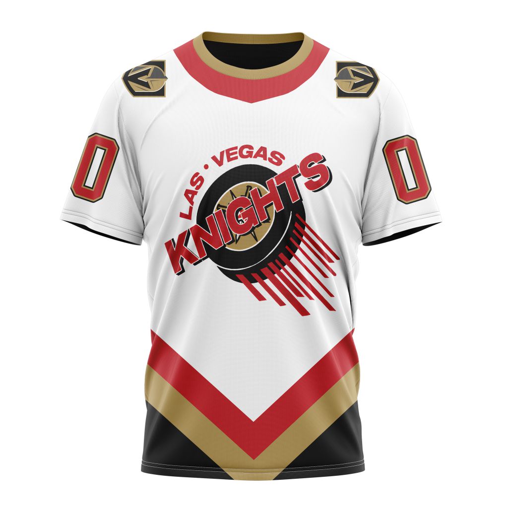 Vegas Golden Knights Specialized Unisex Kits With Retro Concepts Personalized Name And Number T-Shirt Style Neasalamis.com