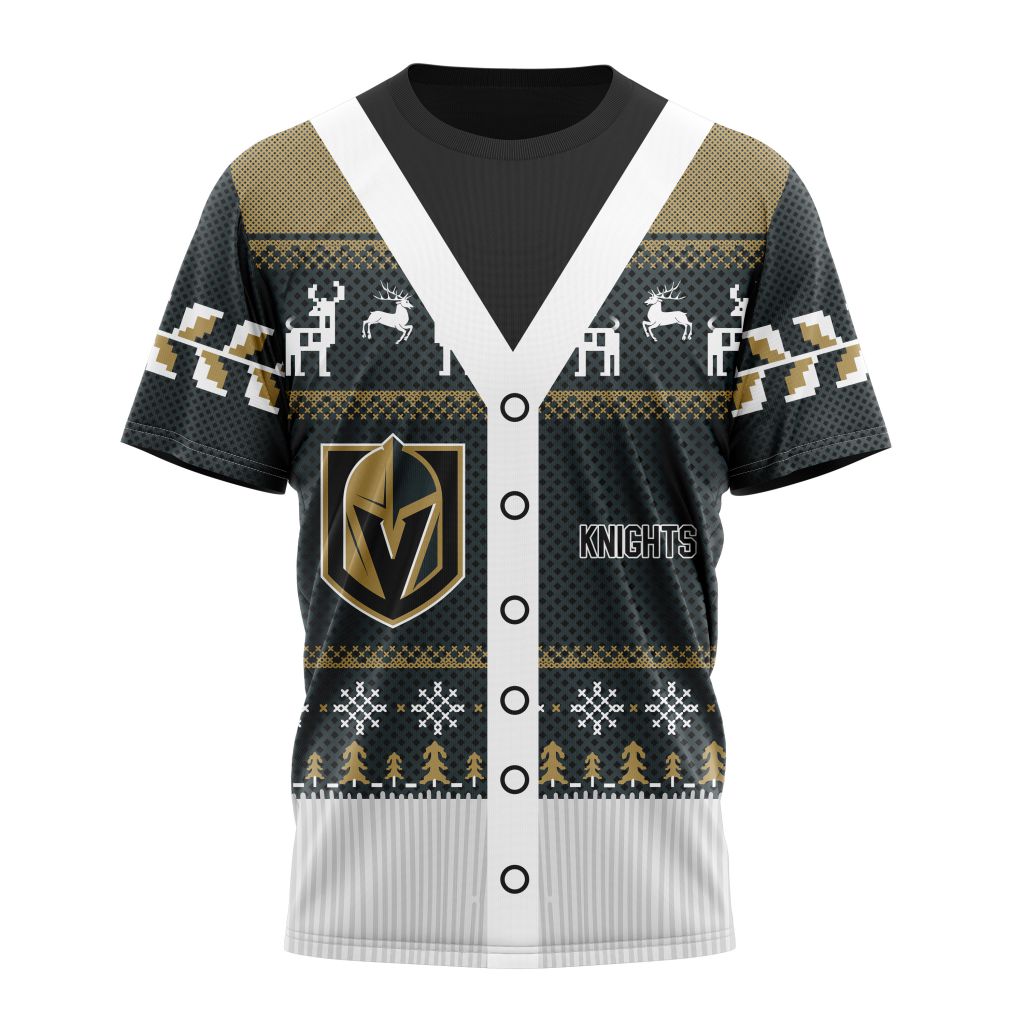 Vegas Golden Knights Specialized Unisex Sweater For Chrismas Season Personalized Name And Number T-Shirt Style Neasalamis.com