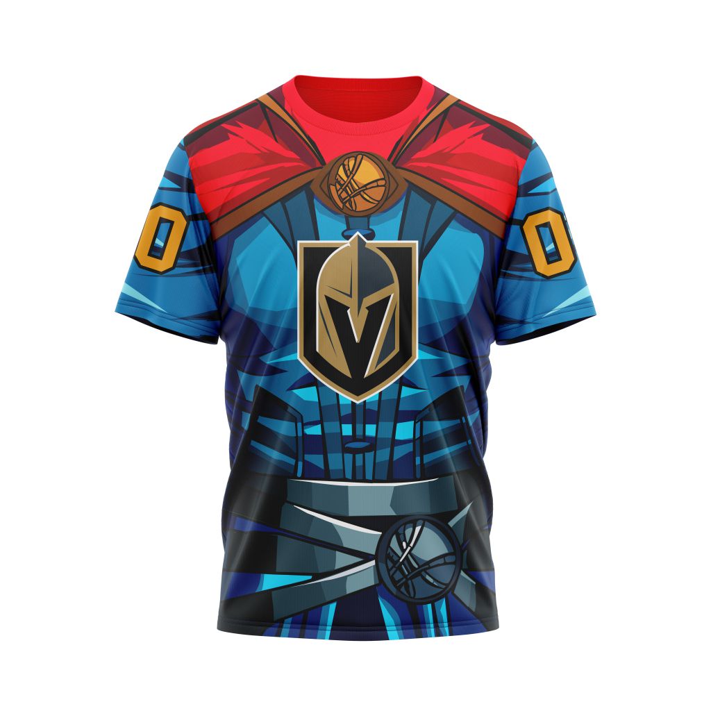 Vegas Golden Knights X Doctor Strange Specialized Design For Father Day Personalized Name And Number T-Shirt Style 23504 Neasalamis.com