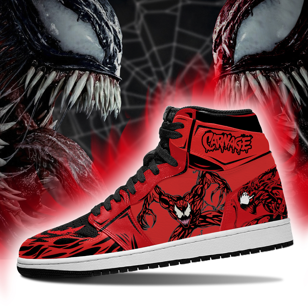 Venom AJ1 High Sneakers Shoes For Men And Women Calebmatthewhans Neasalamis