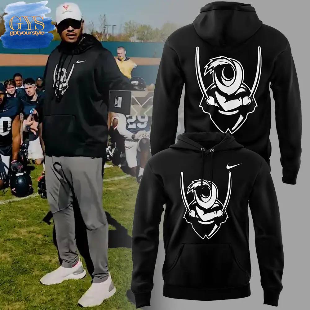 Virginia Cavaliers Dark Mode Classic Edition Hoodie Neasalamis