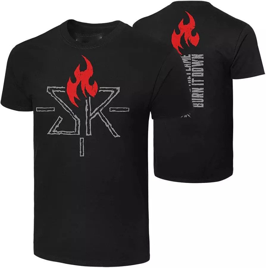 WWE Seth Rollins Ignite The Will T-Shirt Cool Gifts For Dad Neasalamis.com