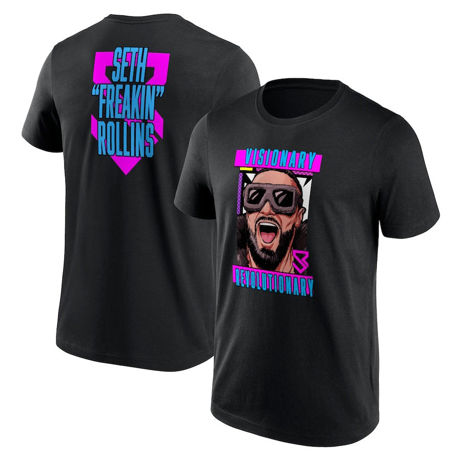 WWE Seth Rollins Visionary Revolutionary T-Shirttep Dad Gifts Neasalamis.com