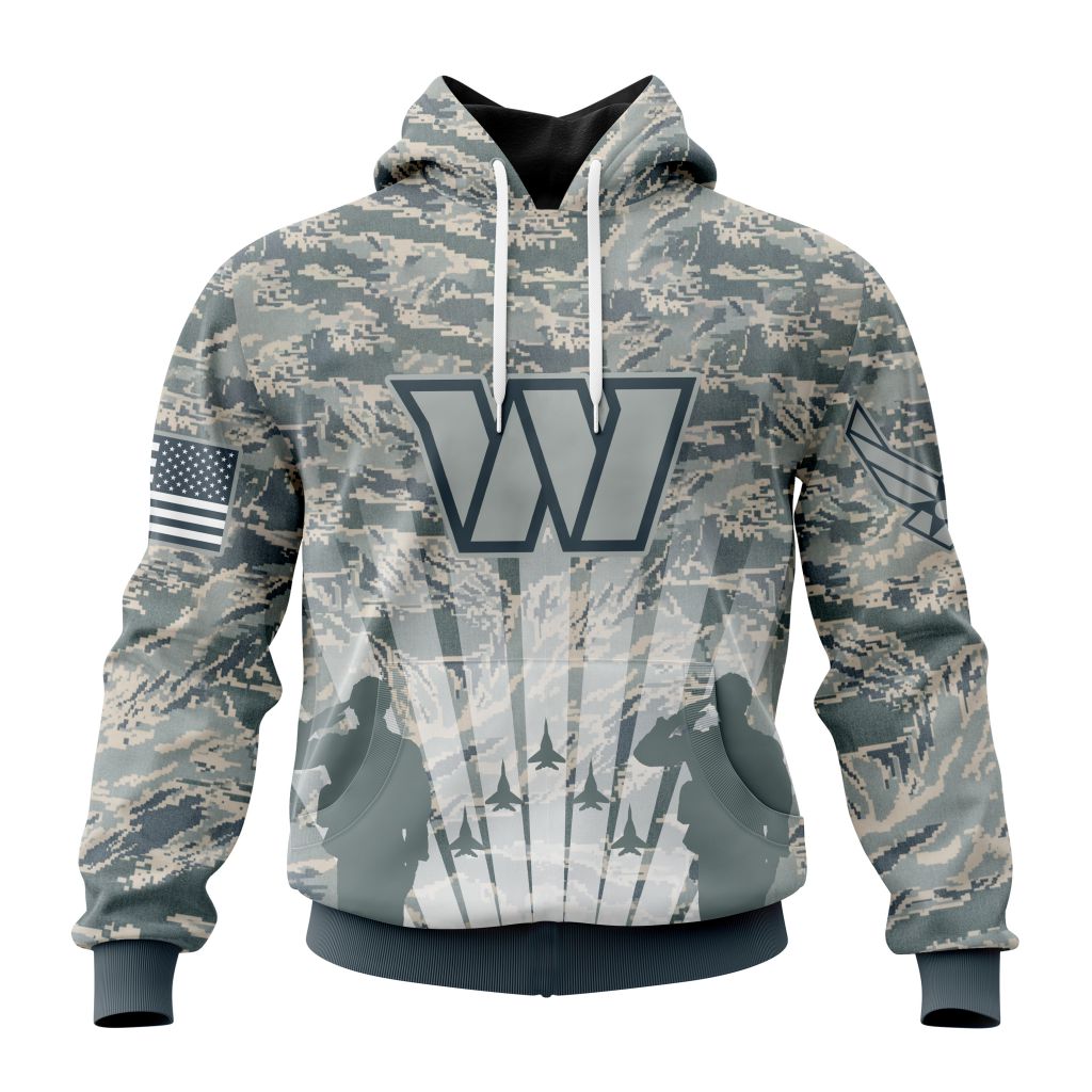 Washington Commanders Army Camo V4 NFL Football Team Hoodie Neasalamis