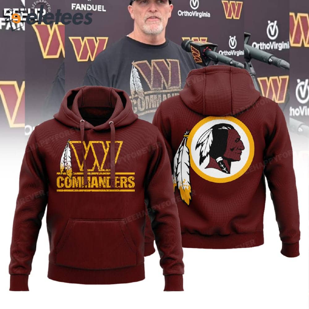 Washington Commanders Basic V2 NFL Football Team Hoodie Neasalamis