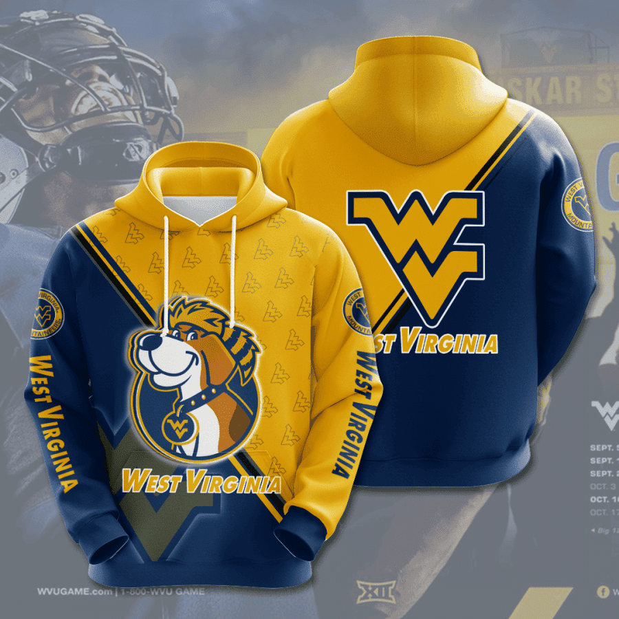 West Virginia Mountaineers Hoodie Neasalamis