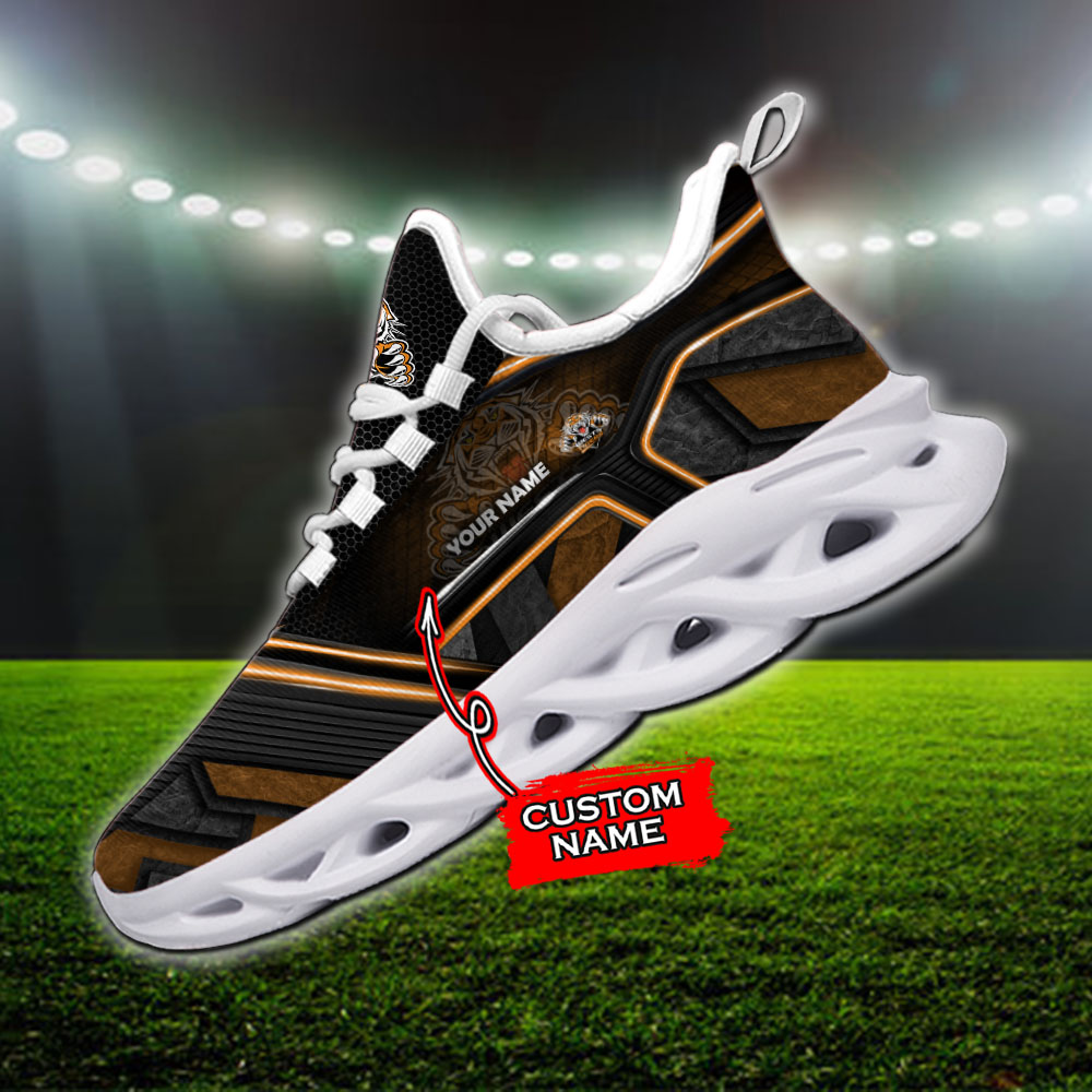 Wests Tigers NRL Max Soul Shoes Sneakers For Men And Women neasalamis.com