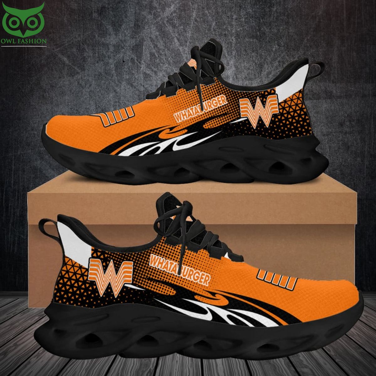 Whataburger Max Soul Shoes Sneakers For Men And Women neasalamis.com