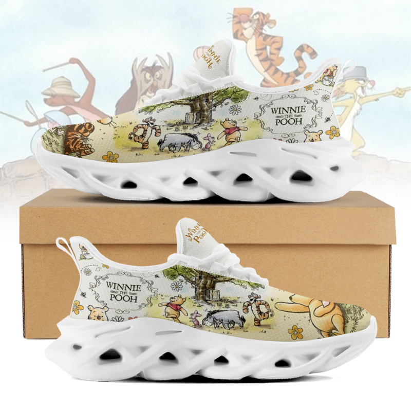 Winnie The Pooh Max Soul Shoes Sneakers For Men And Women neasalamis.com