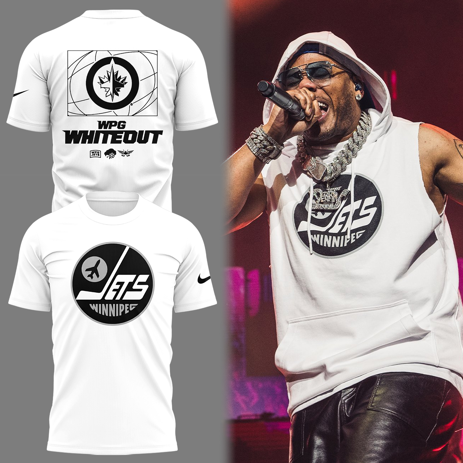 Winnipeg Jets Hockey Limited The Whiteout Party 2025 T-Shirt Best Gifts For Hockey Players Neasalamis.com