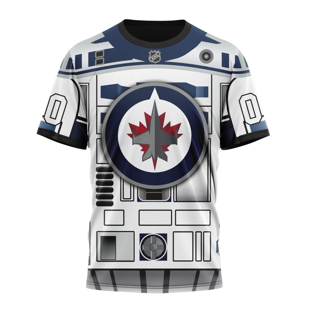 Winnipeg Jets Specialized Star Wars May The 4th Be With You Personalized Name And Number T-Shirt Style 96239 Neasalamis.com