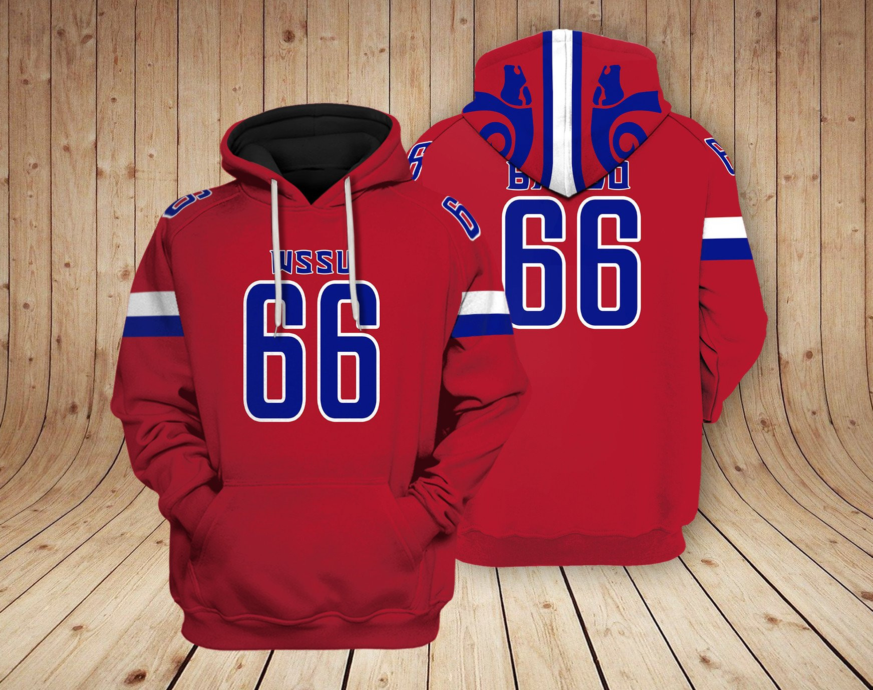 Winston Salem Football Custom 3D printed Sweatshirt Hoodie Zipped Hoodie Neasalamis