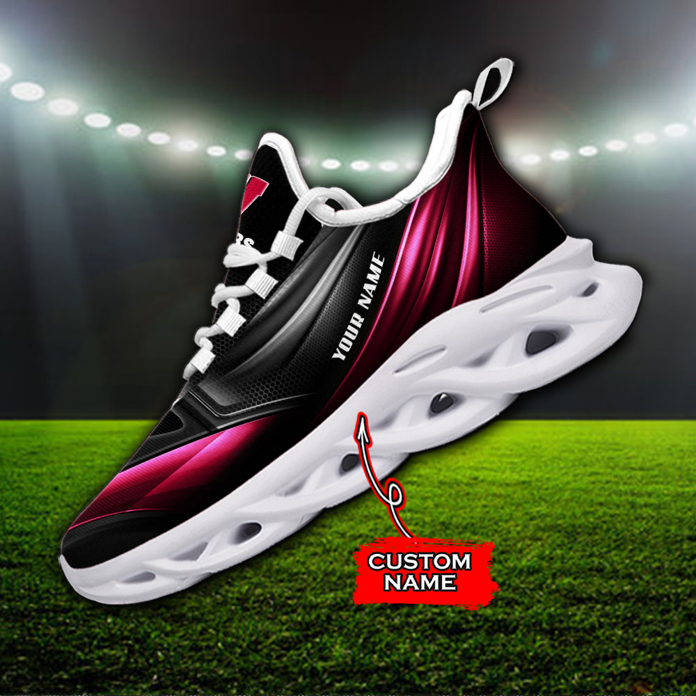 Wisconsin Badgers NCAA Max Soul Shoes Sneakers For Men And Women neasalamis.com