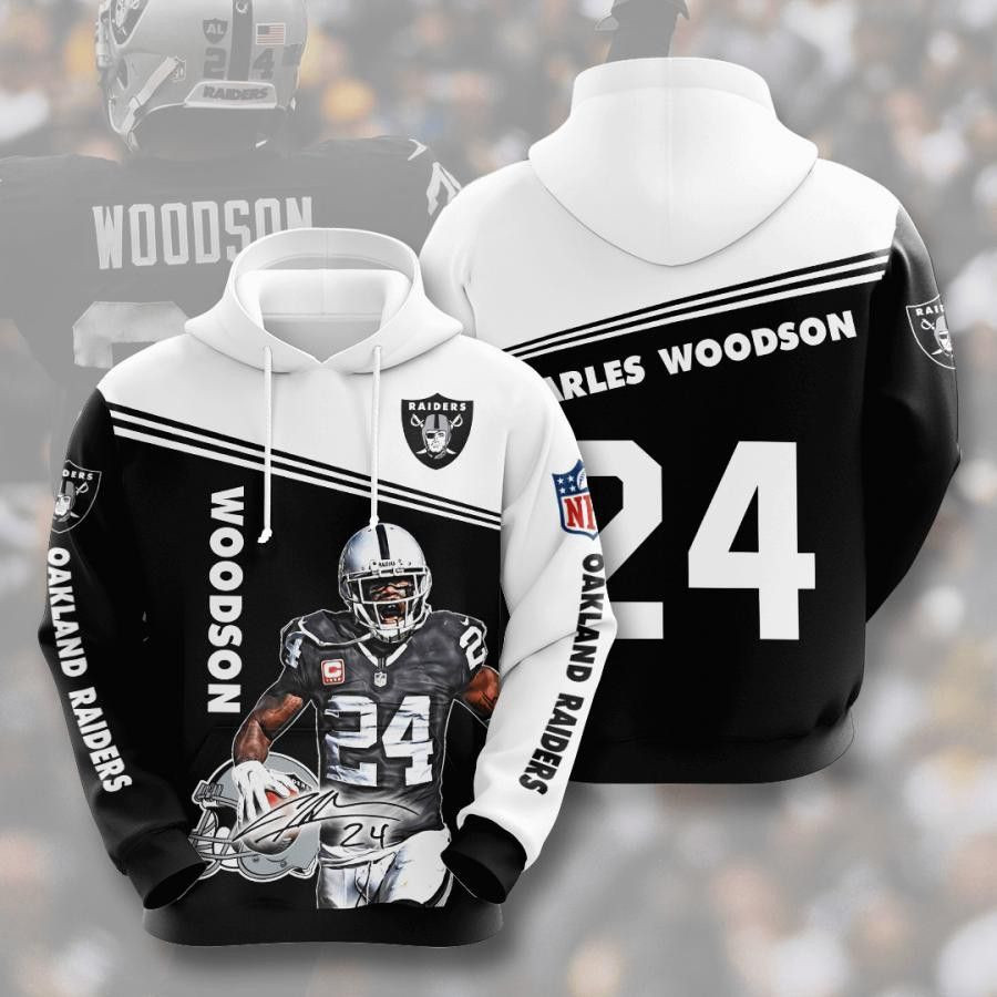 Woodson Oakland Raiders Hoodie Neasalamis