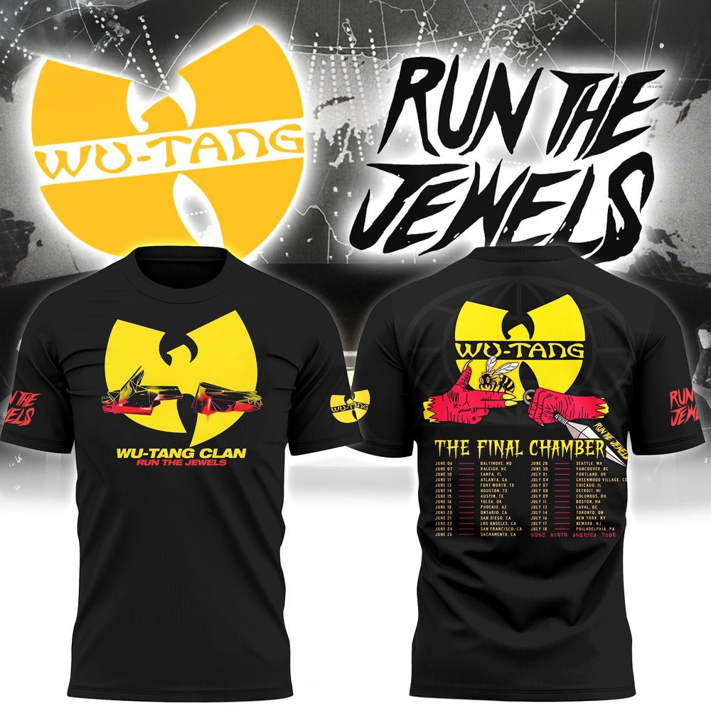 Wu-Tang Forever The Final Chamber 2025 Black T-Shirt For Husband Neasalamis.com