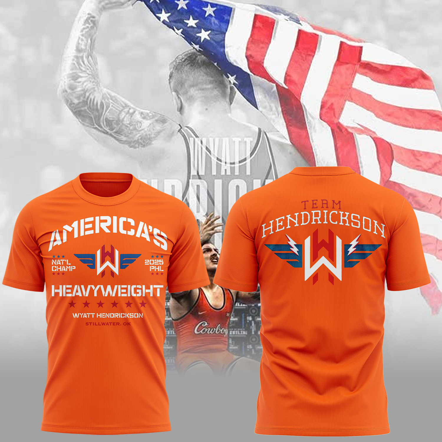 Wyatt Hendrickson New T-Shirt To Give Wrestling Players Neasalamis.com