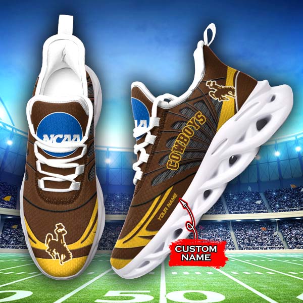 Wyoming Cowboys NCAA Max Soul Shoes Sneakers For Men And Women neasalamis.com