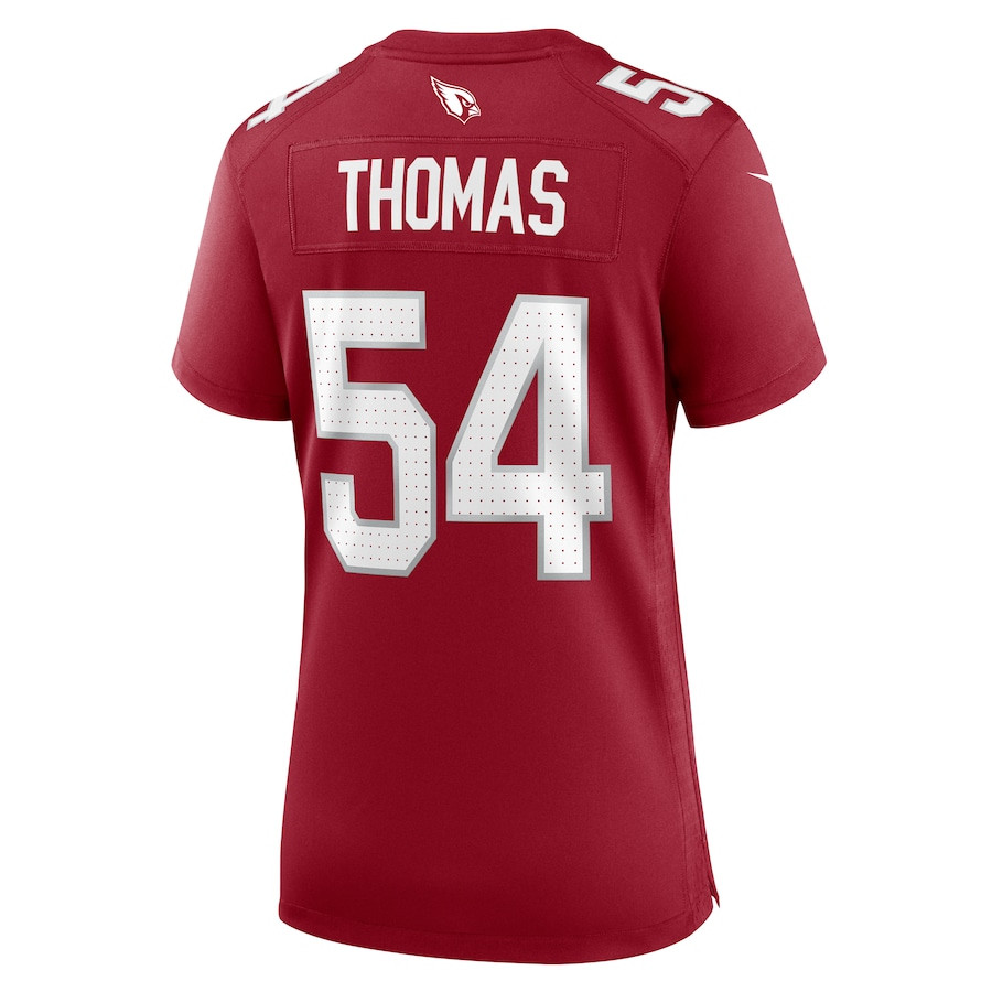 Xavier Thomas 54 Arizona Cardinals Women's Game Jersey - Cardinal JS4326 Neasalamis - Image 3