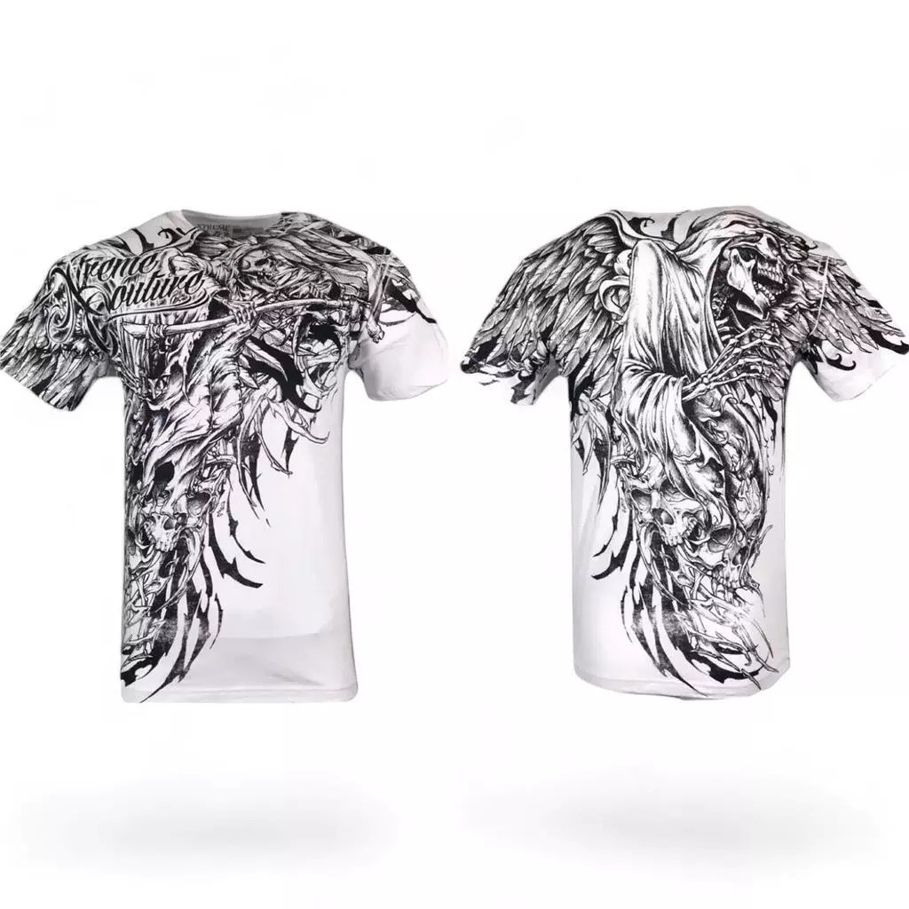 Xtreme Couture By Affliction Men's Sorrow MMA Biker Tattoo T-Shirt For Son Neasalamis.com