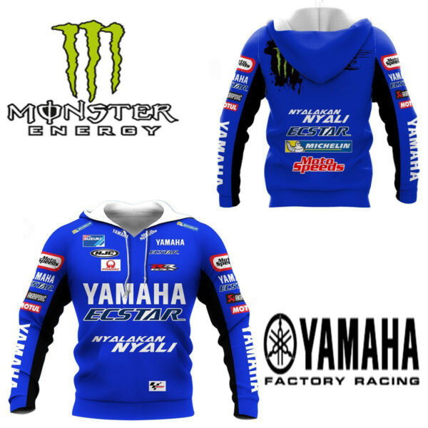 Yamaha Monster Shirt Fan Gift 253 Stylist Unisex 3d Hoodie Zip Hoodie Neasalamis