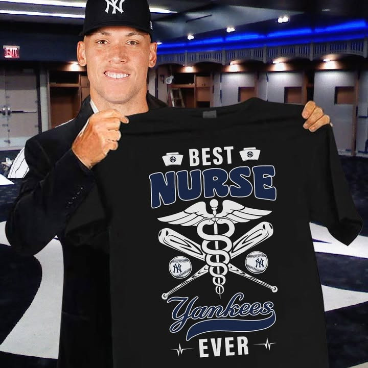 Yankees Baseball Best Nurse Ever T-Shirt Unique Gift For Yankees Fans and Nurses Neasalamis.com