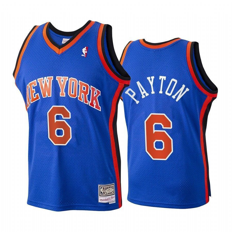 Youth Elfrid Payton New York Knicks Hardwood Classics Jersey - Blue Neasalamis