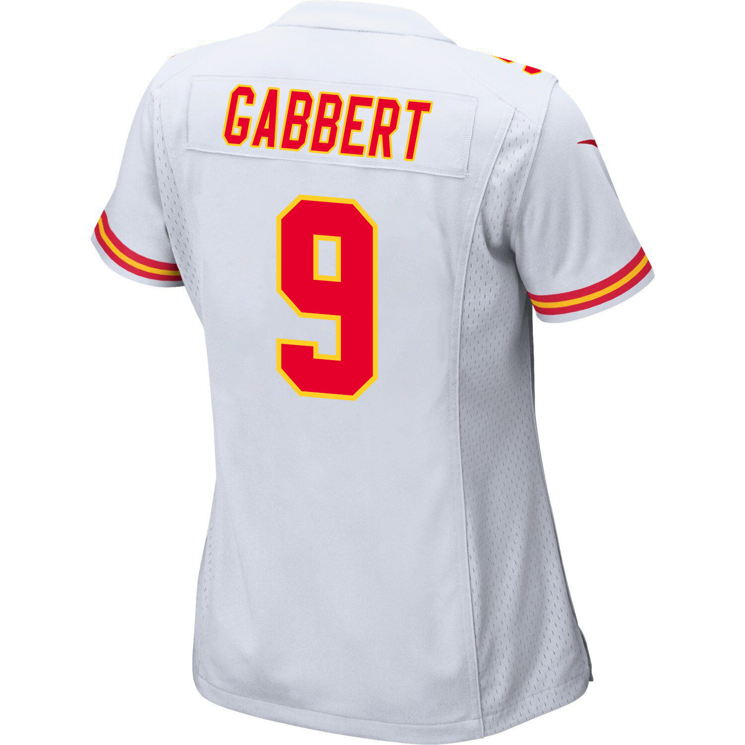 Blaine Gabbert 9 Kansas City Chiefs Super Bowl LVIII Champions 4 Stars Patch Game Women Jersey - White JS1361 Neasalamis - Image 3