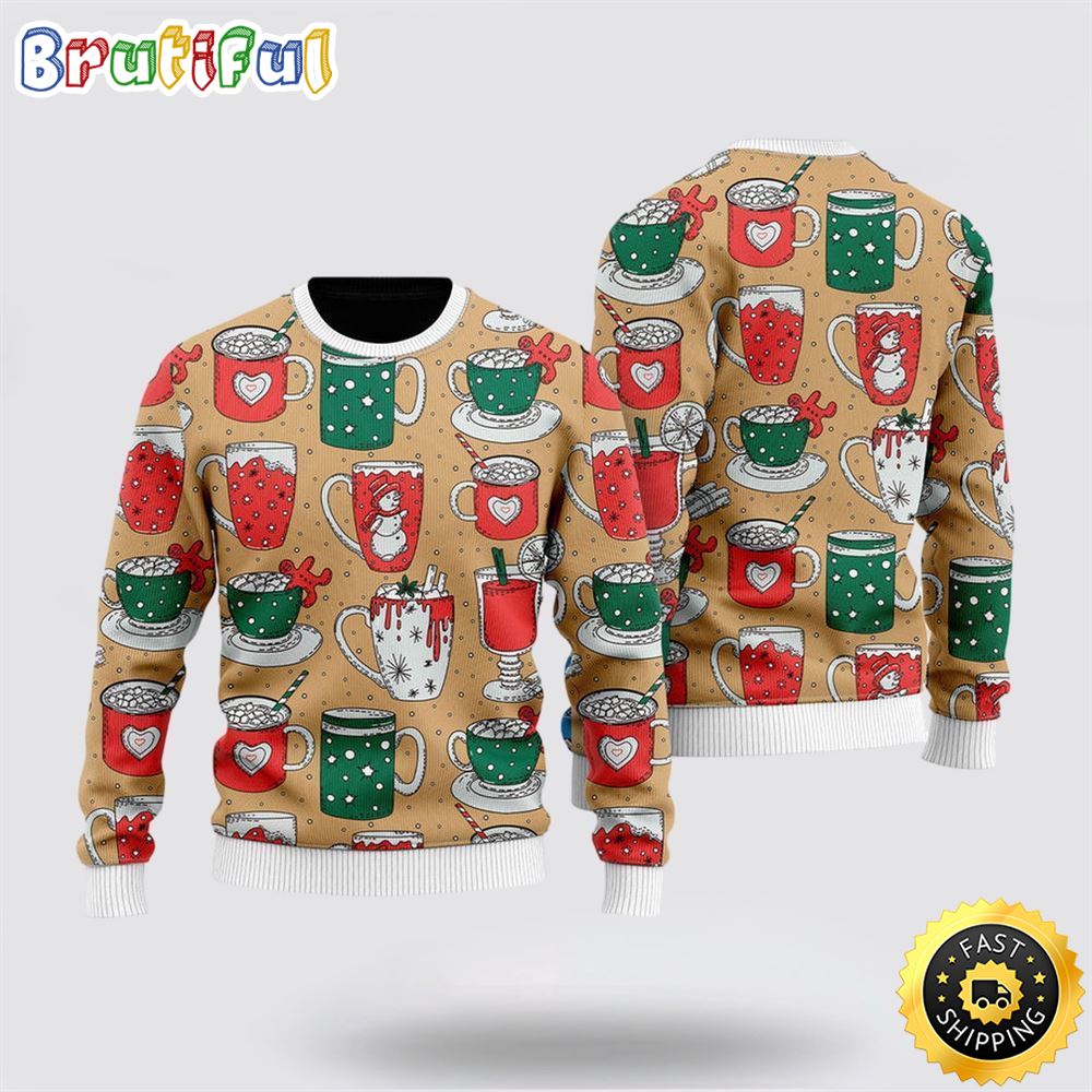 Eat Drink Be Tacky Holiday Ugly Christmas Sweater Christmas Gift For That Everyone Will Love Neasalamis