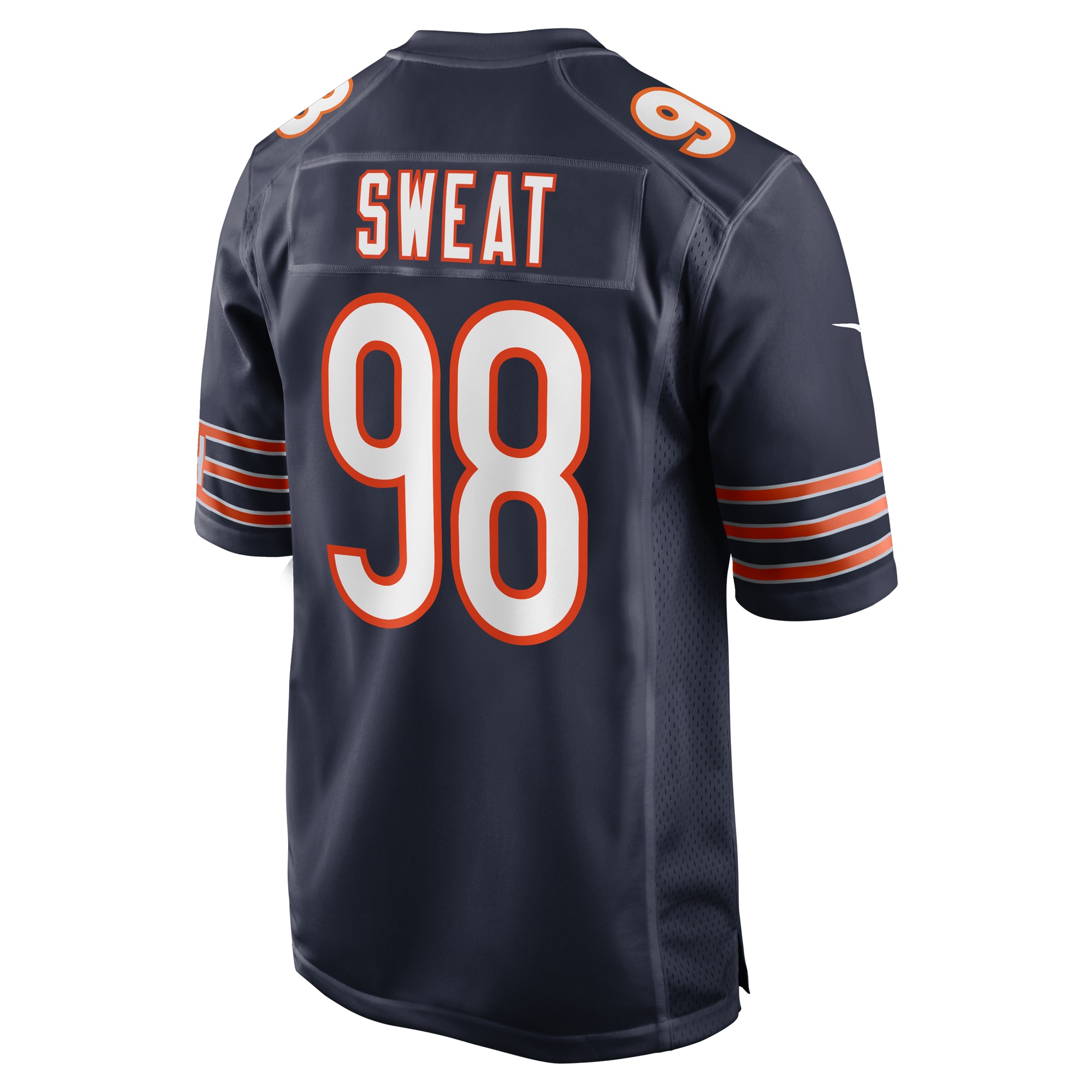 Men's Chicago Bears Montez Sweat Navy Game Jersey JS5285 Neasalamis - Image 3