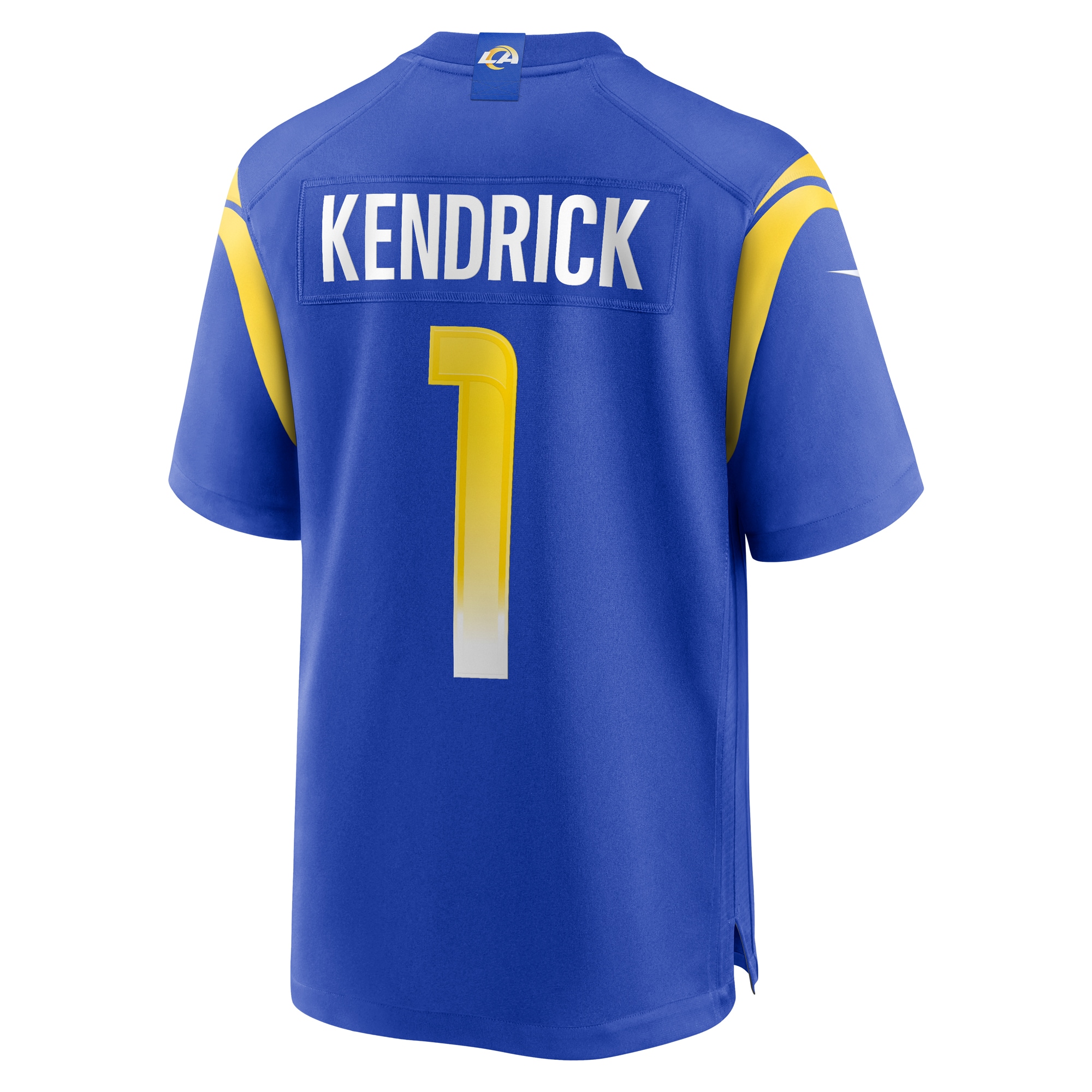 Men's Los Angeles Rams Derion Kendrick Royal Home Game Jersey JS3754 Neasalamis - Image 3