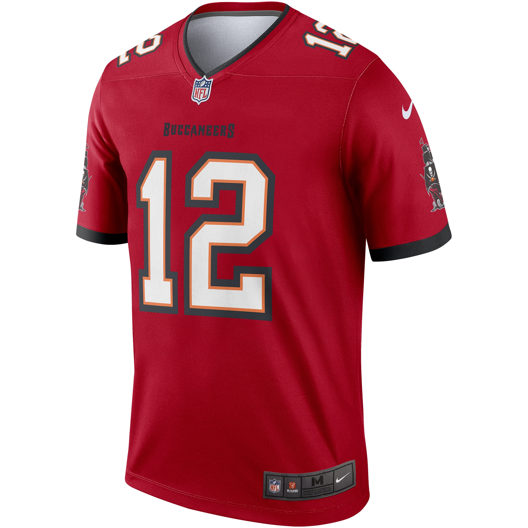 Men's Tampa Bay Buccaneers Tom Brady Red Team Legend Player Performance Top JS3941 Neasalamis - Image 2