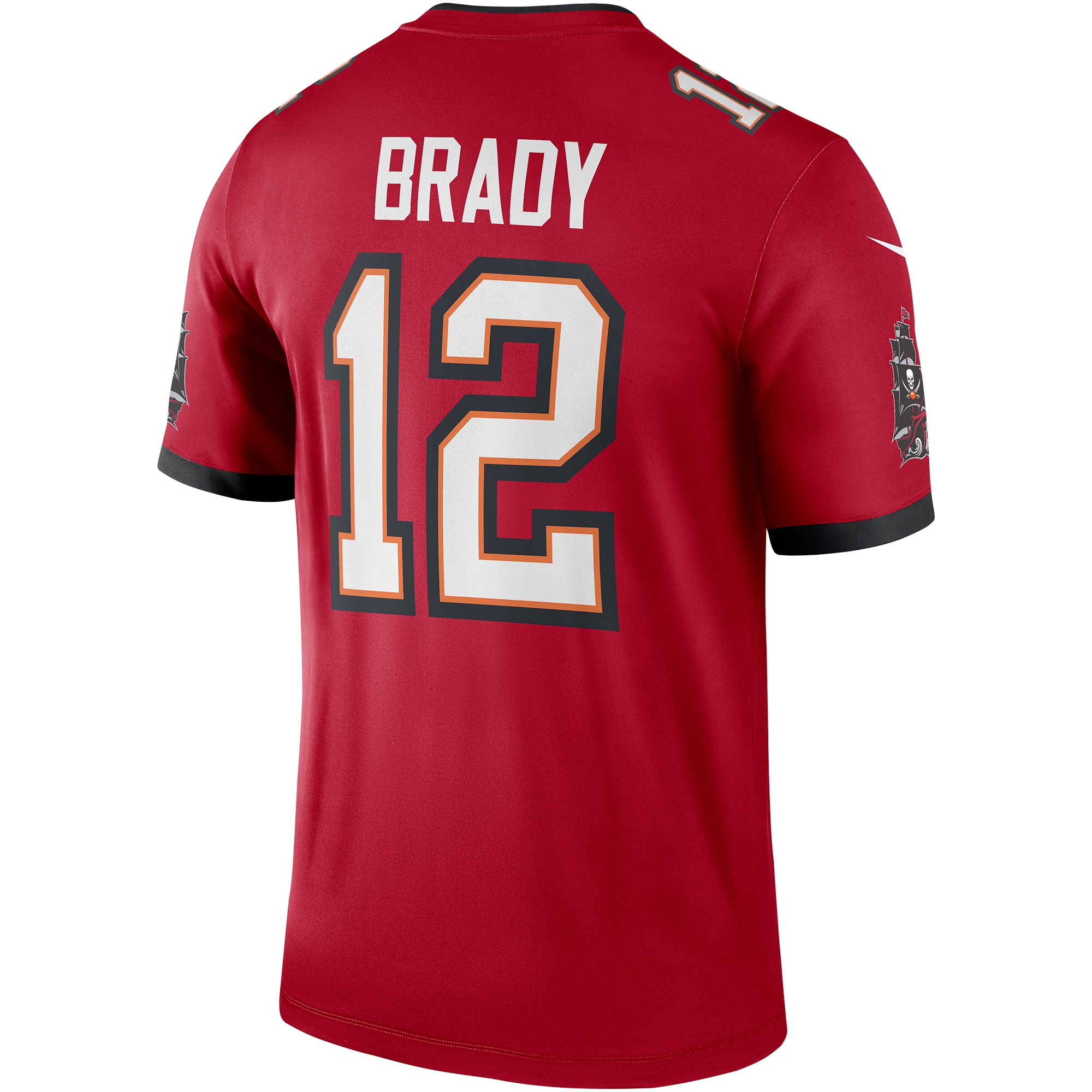 Men's Tampa Bay Buccaneers Tom Brady Red Team Legend Player Performance Top JS3941 Neasalamis - Image 3
