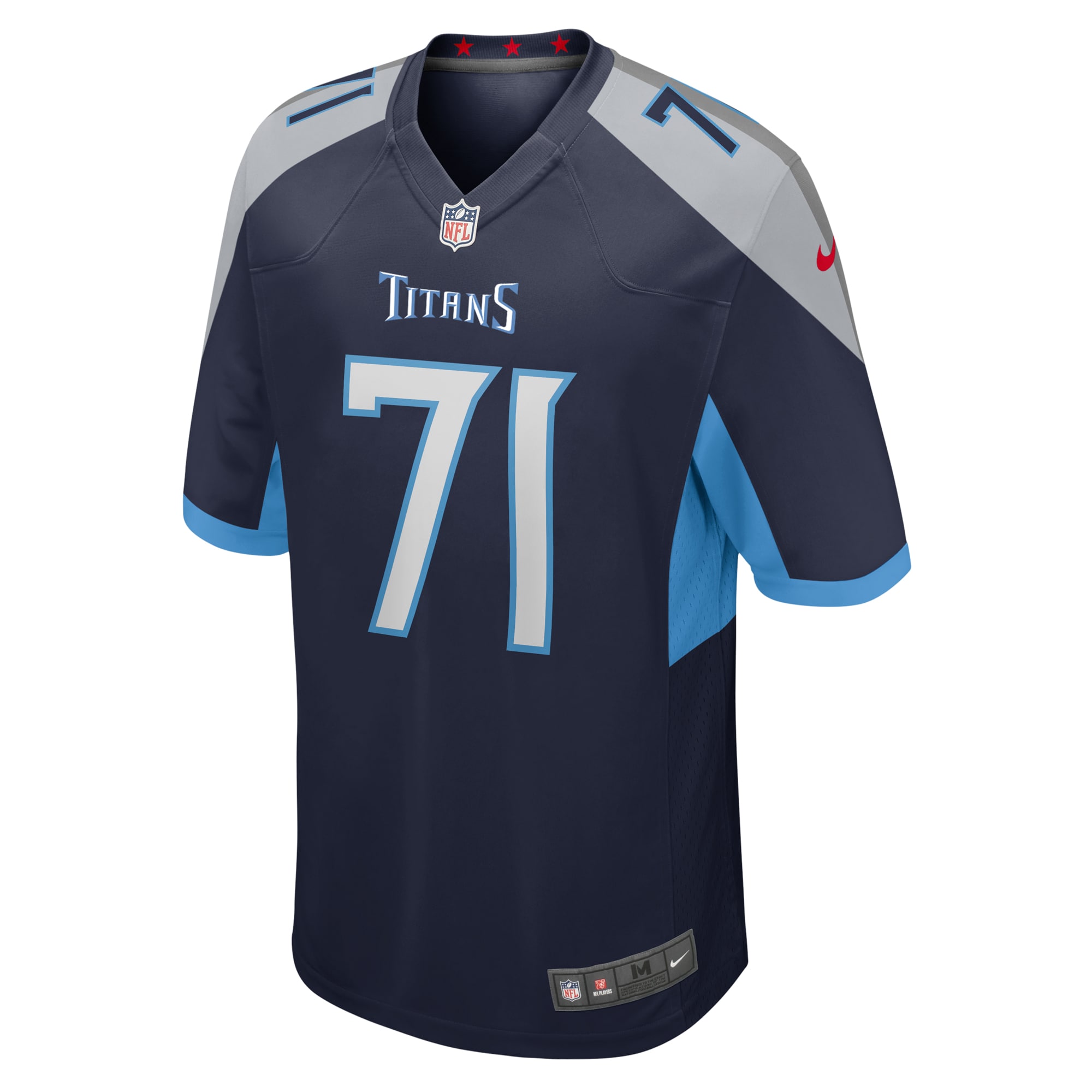 Men's Tennessee Titans Jaelyn Duncan Navy Game Jersey JS2789 Neasalamis - Image 2