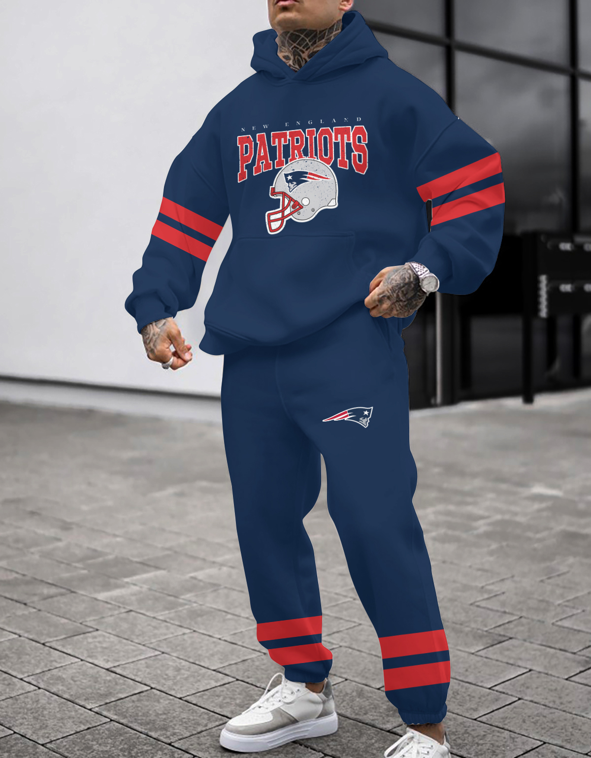New England Patriots NFL Sport Hoodie Tracksuit Style Neasalamis