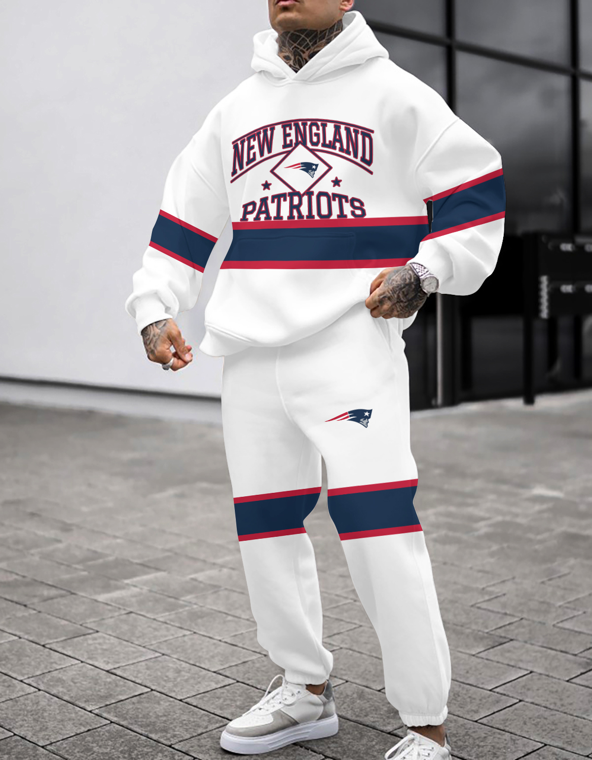 New England Patriots NFL Sport Hoodie Tracksuit Style Neasalamis