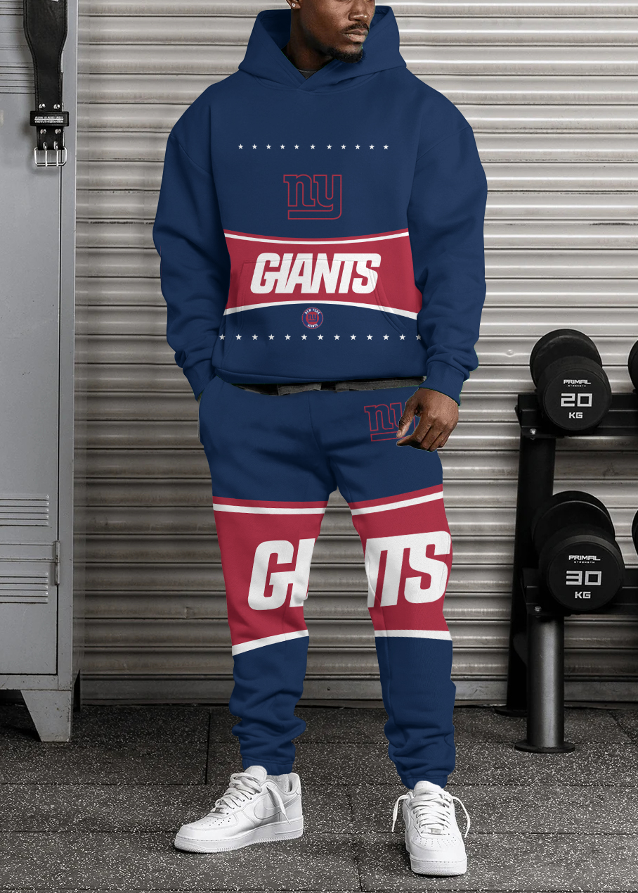 New York Giants NFL Sport Hoodie Tracksuit Style Neasalamis - Image 2