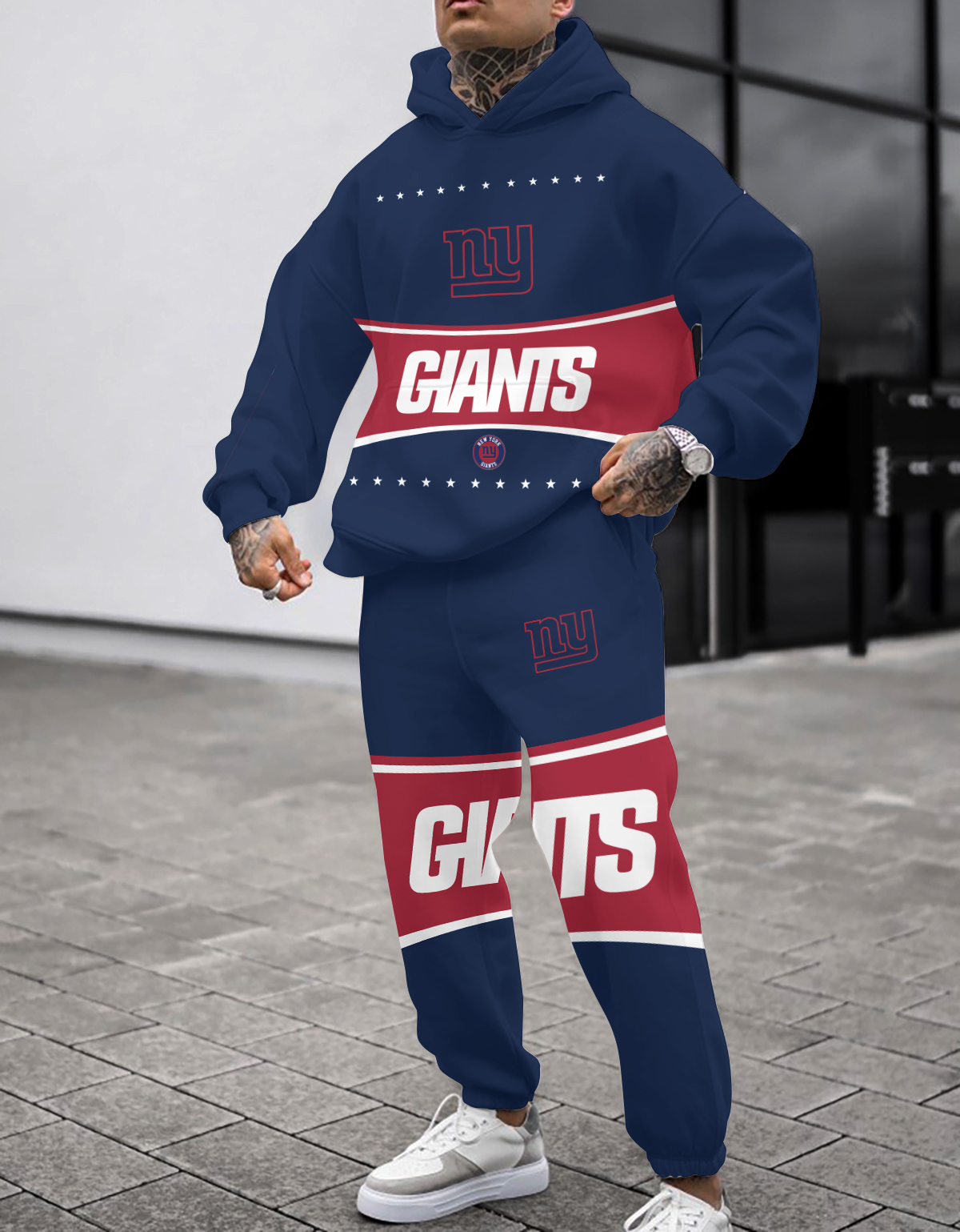 New York Giants NFL Sport Hoodie Tracksuit Style Neasalamis