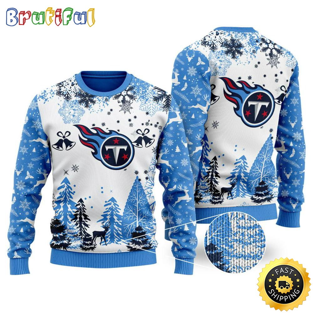 Nfl Tennessee Titans Christmas Ugly Sweater Xmax Tree Chistmas Neasalamis