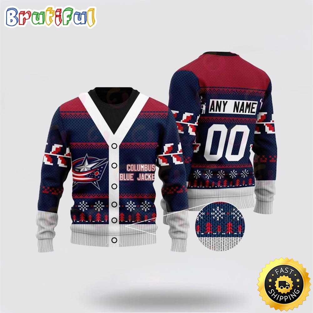 Personalized Nhl Chicago Blackhawks Elk Pattern Ugly Christmas Sweater Perfect Gift For Football Fans Neasalamis