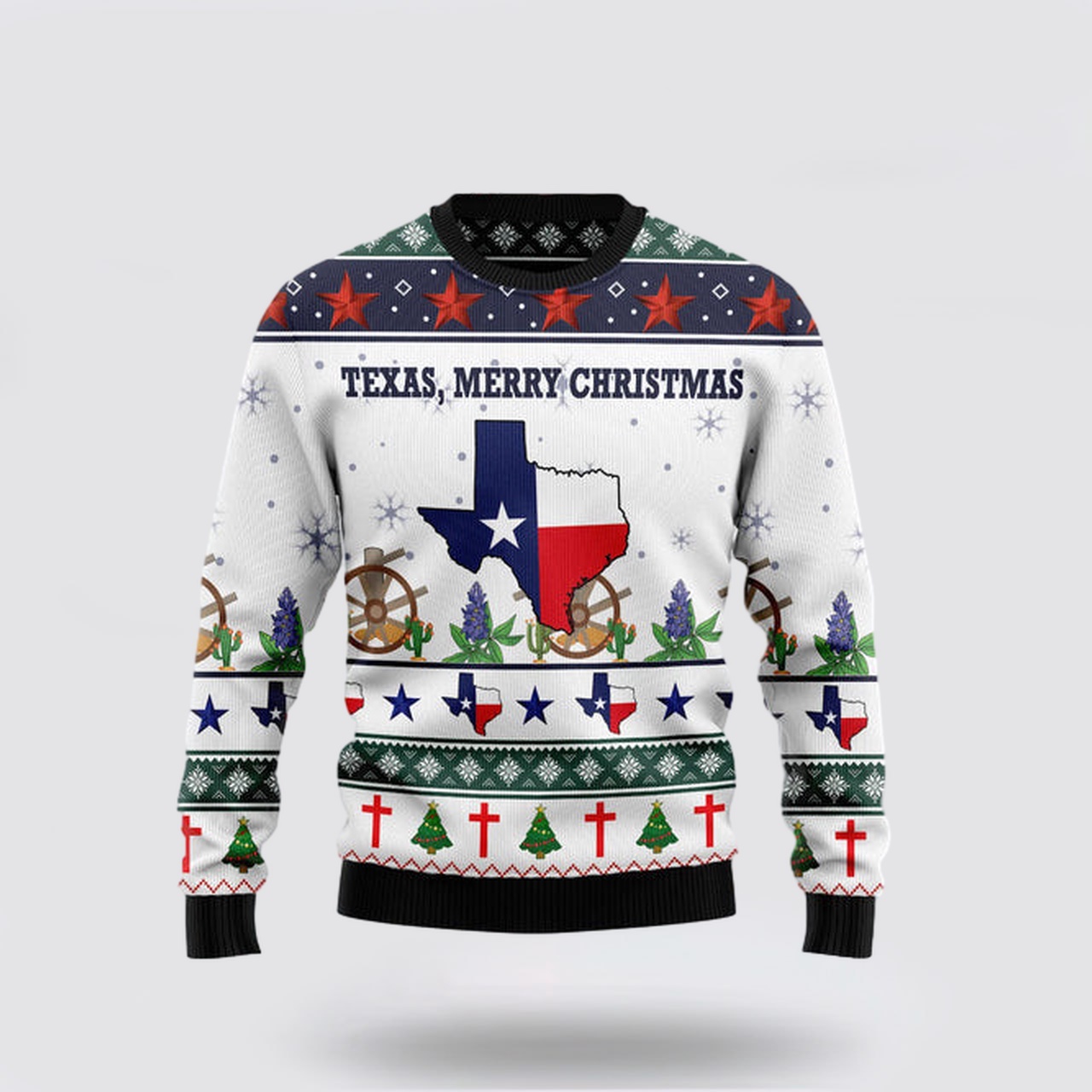 Texas Merry Christmas Unisex Womens Mens Couples Matching Friends Ugly Christmas Holiday Sweater Christmas Gift For That Everyone Will Love Neasalamis