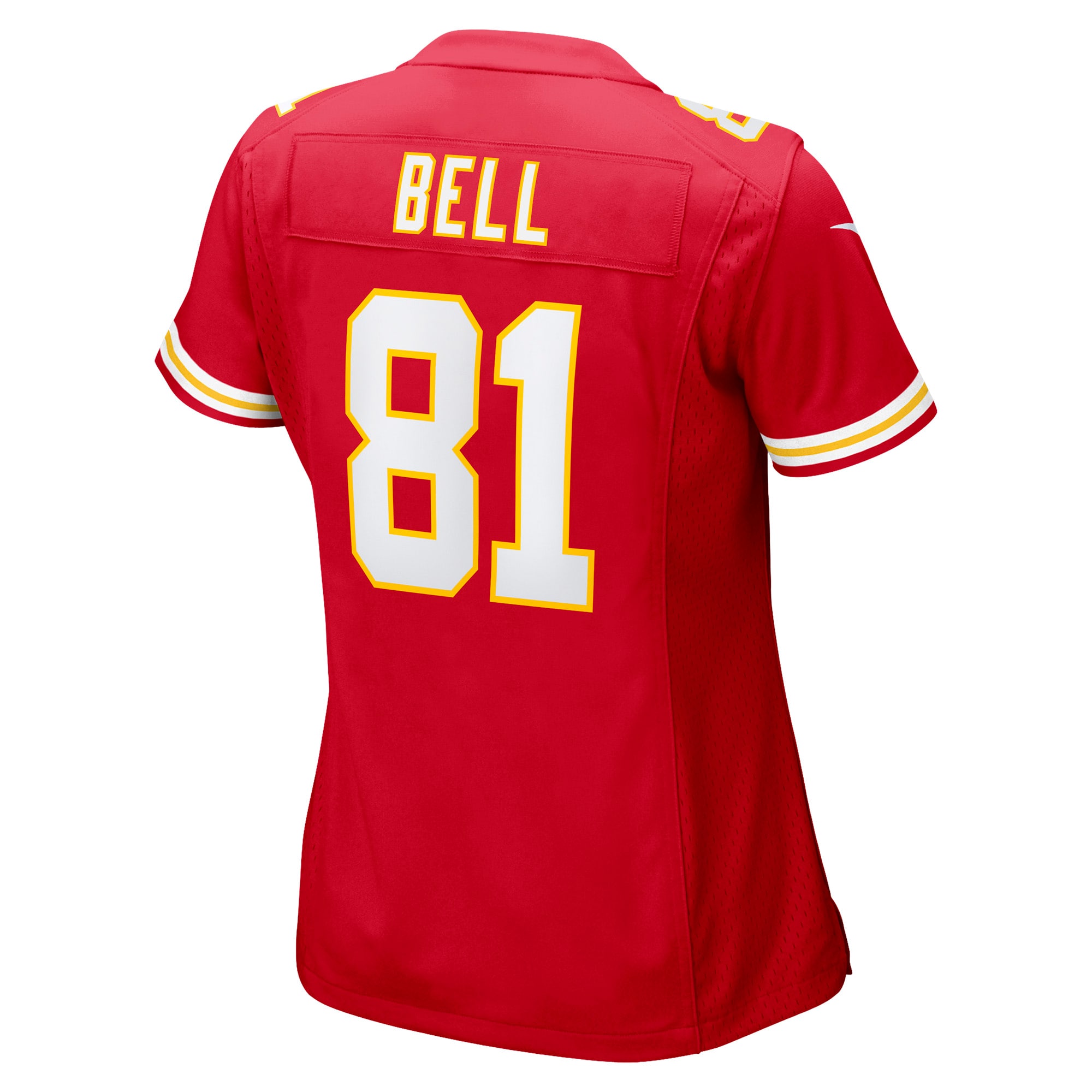 Women's Kansas City Chiefs Blake Bell Red Game Player Jersey JS3890 Neasalamis - Image 3