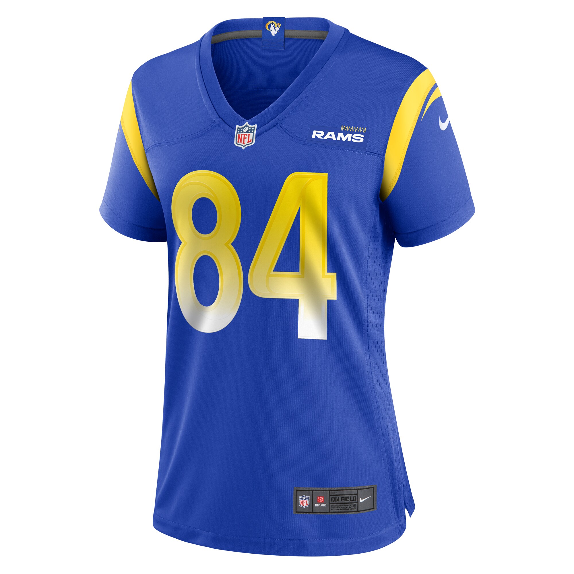 Women's Los Angeles Rams Hunter Long Royal Home Game Jersey JS3453 Neasalamis - Image 2